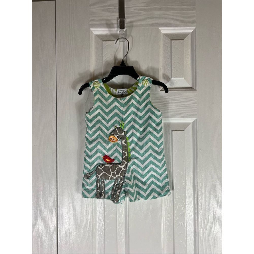Mudpie Boys Romper Size 9/12m